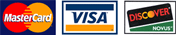 MasterCard | Visa | Discover | American Express